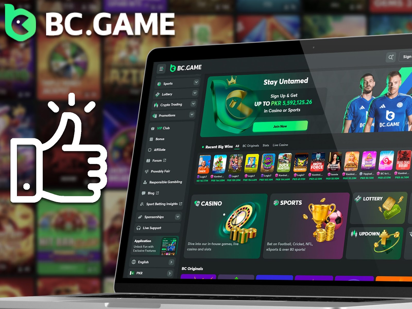A Complete Overview of the Features of the Official BC.Game Website in Pakistan