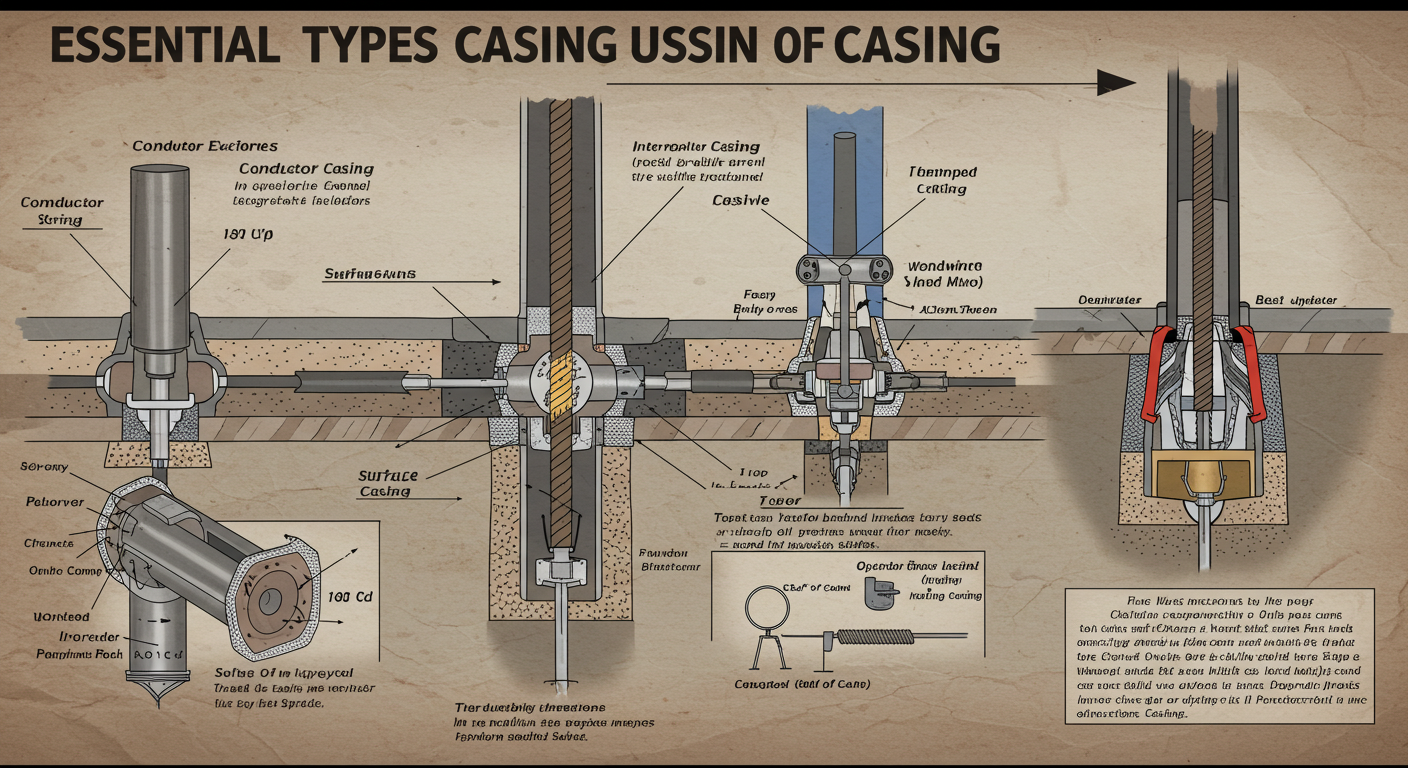Understanding the Essential Types of Casing in Oil and Gas: A Complete Guide